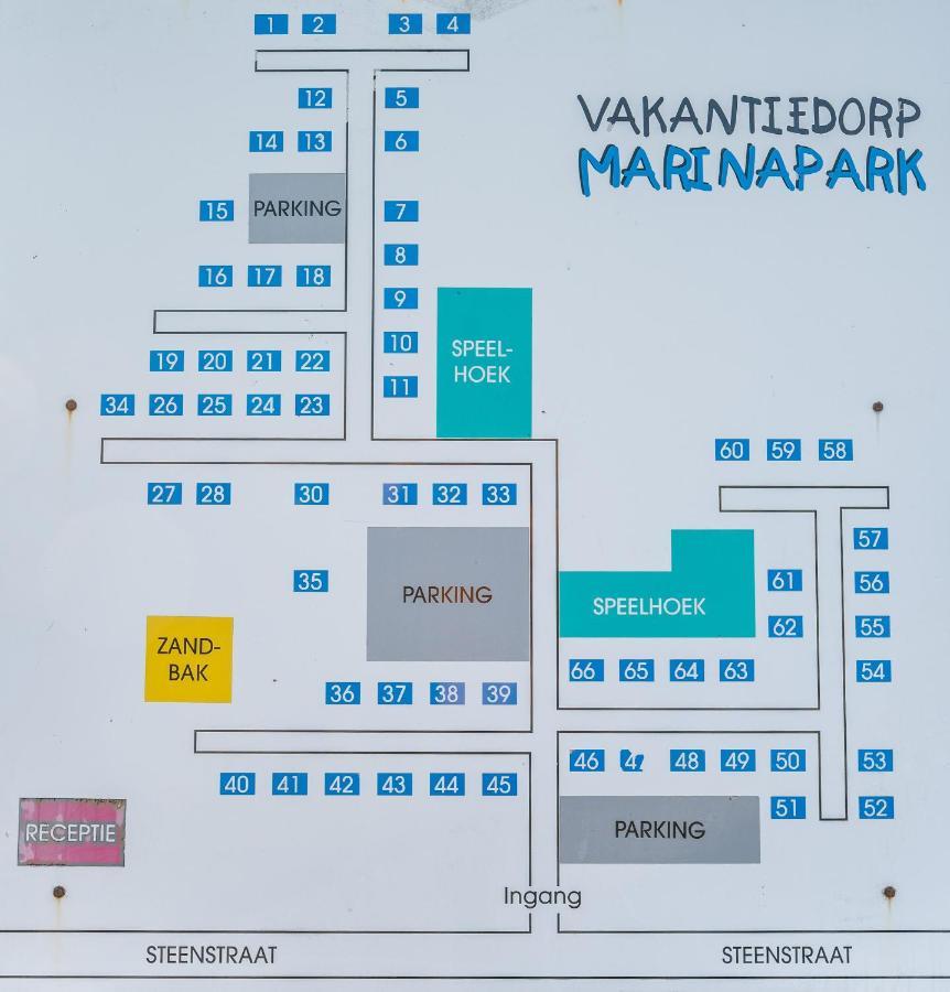Westende Marinapark Bungalow Blue 미들케르케 외부 사진